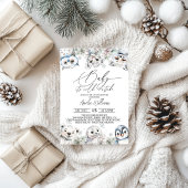 Baby shower voor Schattigee pooldieren Kaart