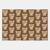 Baby shower voor snelle Beer  ompakken Papierblad Inpakpapier Vel (Voorkant)