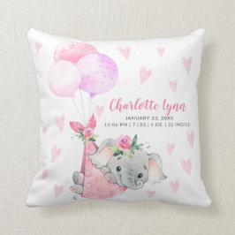 Baby shower voor speciale aflevering kussen