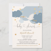 Baby shower voor speciale levering van winkel kaart (Voorkant)