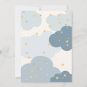 Baby shower voor speciale levering van winkel kaart (Achterkant)