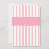 Baby shower voor suiker en specerijen kaart (Achterkant)