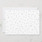 Baby shower voor treindiensten | Train Kaart (Achterkant)