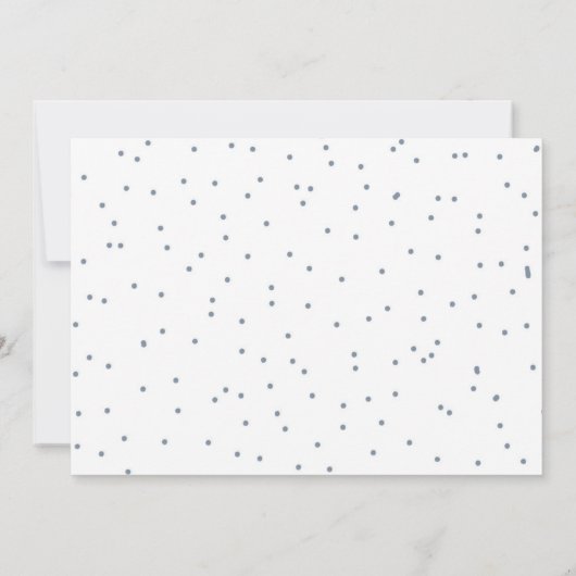 Baby shower voor treindiensten | Train Kaart (Achterkant)