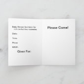 Baby shower voor twee mama's om Uitnodiging te (Binnen)