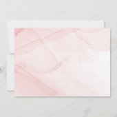 Baby shower voor winkelmeisje + pakket per e-mail kaart (Achterkant)