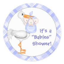 Baby shower voor winkelwagentjes