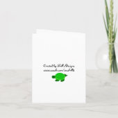 Baby shower voor witte schildpad (Achterkant)