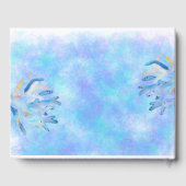 Baby shower voor Zeeen van de oceaan Gastenboek (Achterkant)