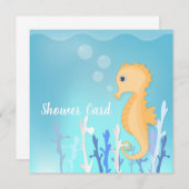 Baby shower voor zeewier en zeewier (Voorkant / Achterkant)