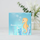 Baby shower voor zeewier en zeewier (Staand voorkant)