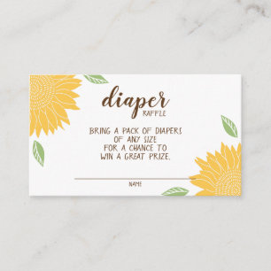 Baby shower voor zonneschermvoering op zonne-energ informatiekaartje