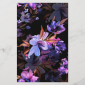 Baby shower Voorspelling Paarse roze lavendel (Achterkant)