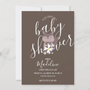 Baby Shower Vos Boho Uitnodiging