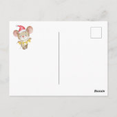 BABY SHOWER | Vrije uitnodiging voor kerstmis (Achterkant)