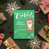 Baby Shower | Vroege kerstkerstkerstman Kaart