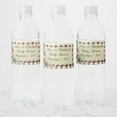 Baby shower waterflesetiket, Alice Wonderland Waterfles Etiket (Flessen)