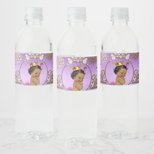 Baby shower Waterflesetiketten, Royal Baby shower Waterfles Etiket (Flessen)
