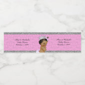 Baby shower Waterflesetiketten, Royal Baby shower Waterfles Etiket (Enkel label)