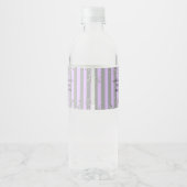 Baby shower Waterflesetiketten, Royal Baby shower Waterfles Etiket (Achterkant)