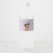 Baby shower Waterflesetiketten, Royal Baby shower Waterfles Etiket (Voorkant)