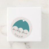 Baby shower Watermelon Picnic Bedankjes Labels (In situ)