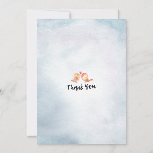 Baby shower Waterverf Bohemibloemen en veren Kaart (Achterkant)