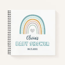Baby shower Waterverf Boho Rainbow