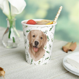 Baby shower Waterverf labrador Retriever Papieren Bekers