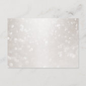 Baby shower Waterverf Roze Wit Ballonnen Feest Informatiekaartje (Achterkant)