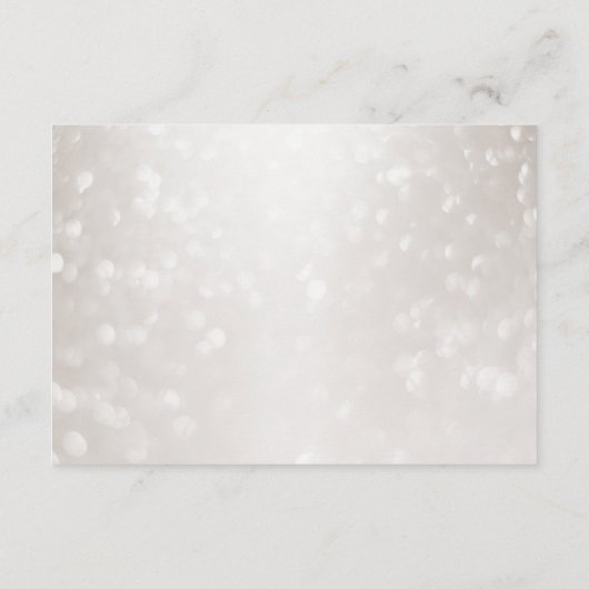 Baby shower Waterverf Roze Wit Ballonnen Feest Informatiekaartje (Achterkant)