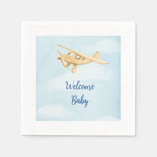 Baby shower Waterverf servetten