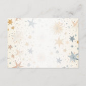 Baby shower Waterverf Teddy Bear Party Informatiekaartje (Achterkant)