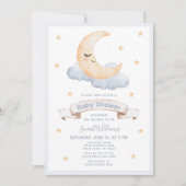 Baby shower Waterverf van pasta's en sterren Kaart (Voorkant)