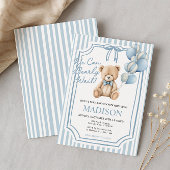 Baby Shower We Can Bearly Wait Kaart