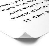 Baby Shower We Can Bearly Wait Late Night Luiers Poster (Hoek)