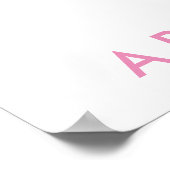 Baby Shower Welcome Poster (Hoek)