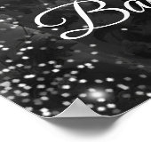 Baby shower welkomstbord met foto poster (Hoek)