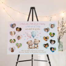 Baby Shower Wie Zal De Baby Gelijken Foto's