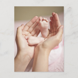 Baby Shower Wieg Babykamer Verwachtende Ouder Moed Uitnodiging Briefkaart