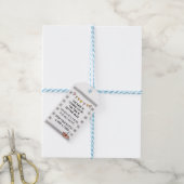 Baby shower Wijn Label Cadeaulabel (Met Touw)