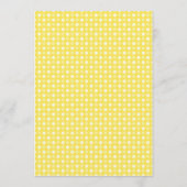 Baby shower wil Baby Advieskaart (Achterkant)