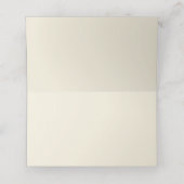 Baby shower wilde bloem plaatskaartje (Binnenkant ongevouwen)