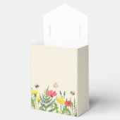 Baby shower Wildflower Bedankdoosjes (Geopend)