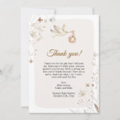 Baby shower winkel - Bedankt voor je creditcard (Voorkant)