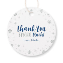 Baby shower Winter Wonderland Silver & Navy Boy