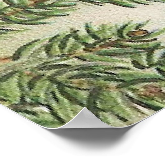  Baby shower Winterbos Deer Poster (Hoek)