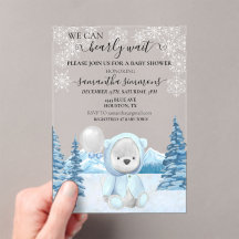 Baby shower winterteddybeer