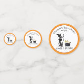 Baby shower Witch Brewing Halloween Oktober Confetti (Voorkanten)