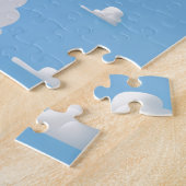 Baby Shower Witte Wolken Legpuzzel (Zijkant)